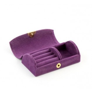 Міні скринька для прикрас органайзер, фіолетова