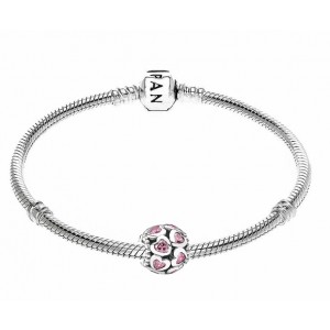 Шарм "Розовые сердца" , С587