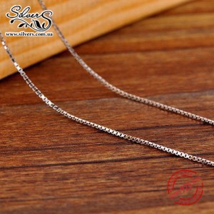Серебряная цепочка для кулона, подвески​, С1611
