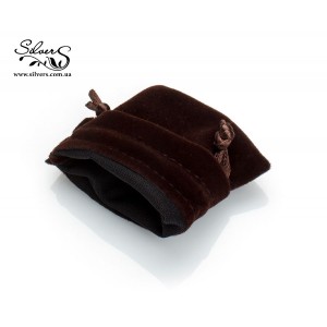 Подарочный мешочек коричневый, С0011