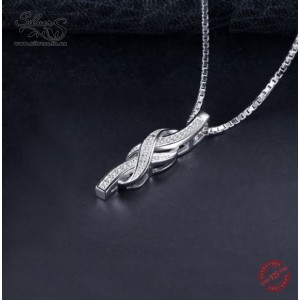 Серебряная подвеска кулон с цирконием ​, С2107