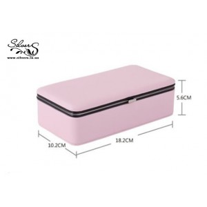 Шкатулка для украшений органайзер коробка розовая , С2140