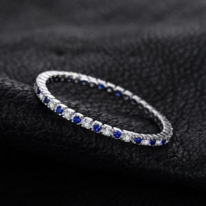 Кольцо с синим шпинелью и цирконием , С2410