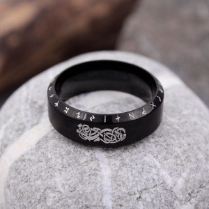 Мужское кольцо "Викинги", С11165
