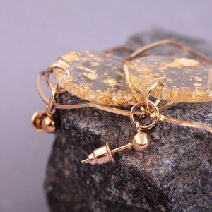 Жіночі сережки "Vntage Gold", С11166