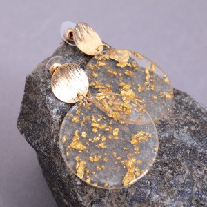 Жіночі сережки "Vintage Gold", С11169