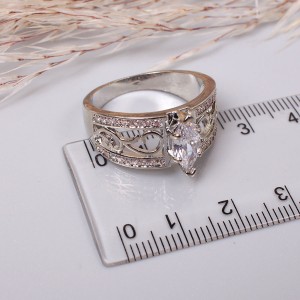 Женское широкое кольцо "Винтаж", С11182