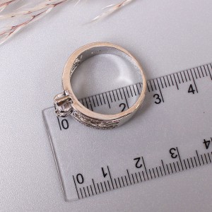 Женское широкое кольцо "Винтаж", С11182
