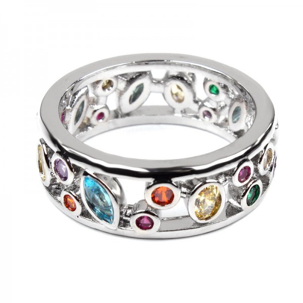 Женское кольцо "Мозаика", С11247