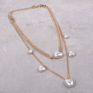 Чокер ожерелье с жемчугом, С11253