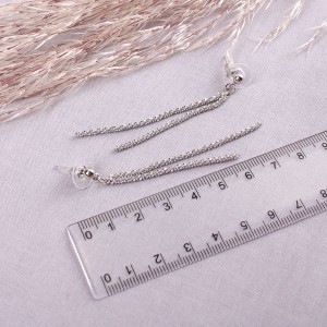 Жіночі сережки "Ланцюжок", С11265
