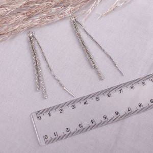 Жіночі сережки "Ланцюжок", С11266