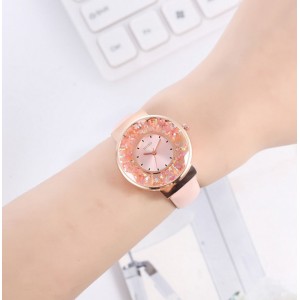 Часы женские, розовые, С11308