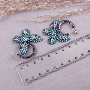 Жіночі сережки "Метелики", С11351