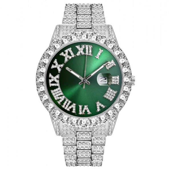 Часы женские, зеленые, С11403