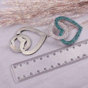 Жіночі сережки "Серця", С11426