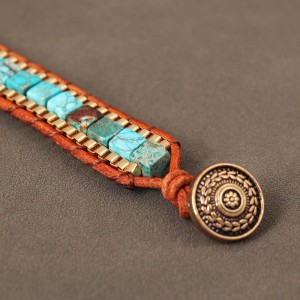 Жіночий браслет із натурального каменя, С11499