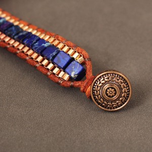Жіночий браслет із натурального каменя, С11500