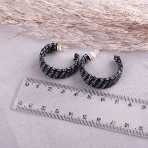 Жіночі сережки кільця "Fashion", С11737