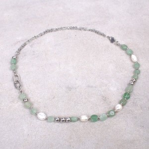 Ожерелье женское с камнями, С11761