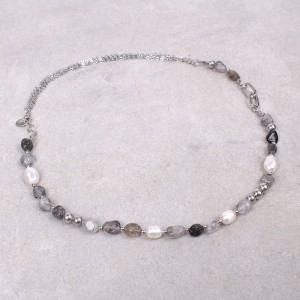 Ожерелье женское с камнями, С11762
