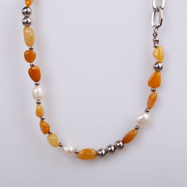 Ожерелье женское с камнями, С11764