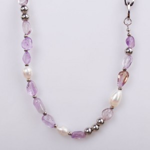 Ожерелье женское с камнями, С11765