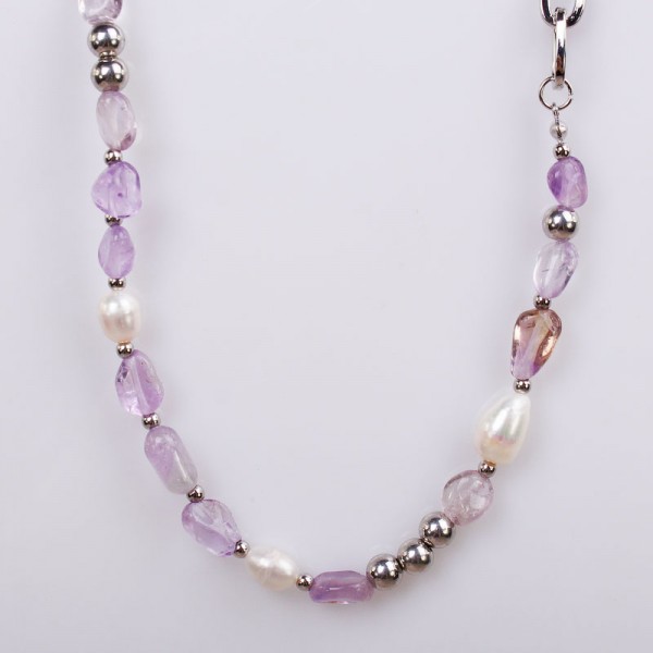 Ожерелье женское с камнями, С11765