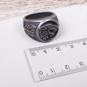 Мужское кольцо "Волк" , С11770
