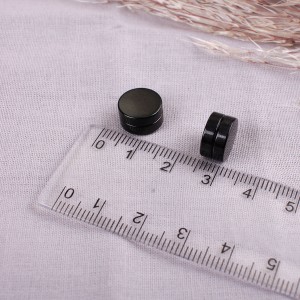 Сережки на магніті, чорні, С11824