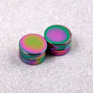 Сережки на магніті, кольорові, С11828