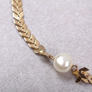 Чокер жіночий з перлами, С11933