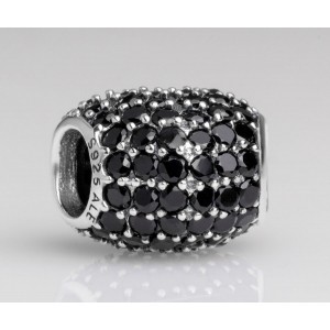 Шарм "Черное сердце паве" , С572