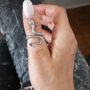 Женское кольцо "Змея", С13157