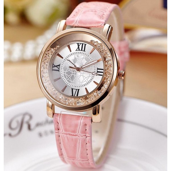 Женские часы, розовые, С13187