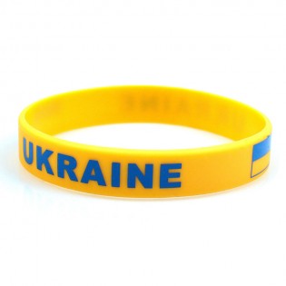 Силиконовый браслет "Ukraine"