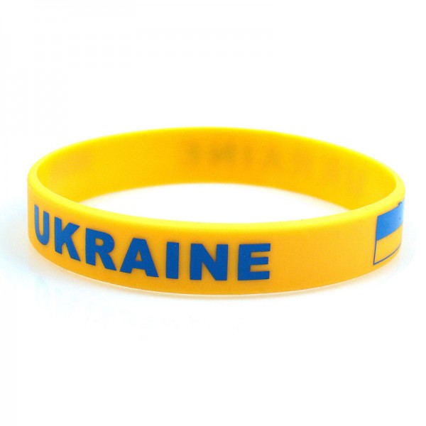 Силіконовий браслет "Ukraine", С13202