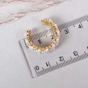 Женское кольцо, золотистое, С13237