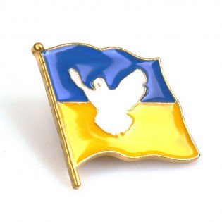 Брошка пин "Флаг Украины"