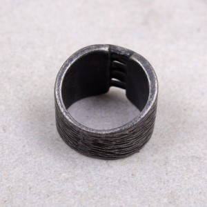 Мужское массивное кольцо "Нашивка" , С13318