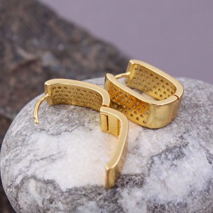 Жіночі сережки з камінням, С13554