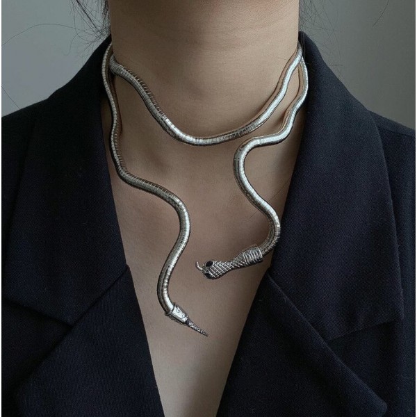 Женское ожерелье "Змея", С13871