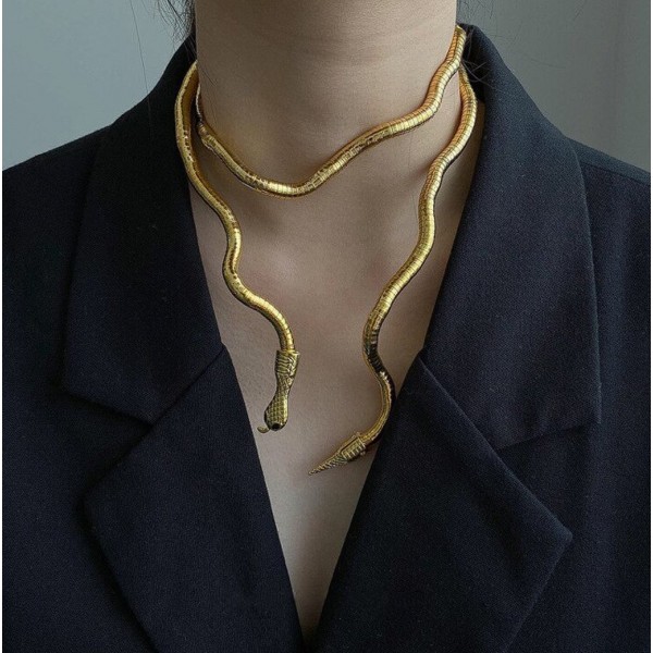 Женское ожерелье "Змея", С13872