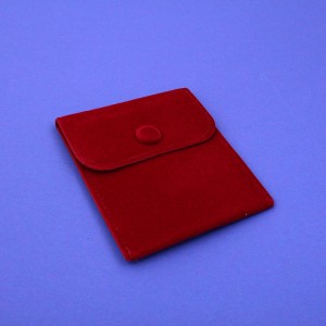 Подарунковий мішечок оксамитовий, червоний, С14101