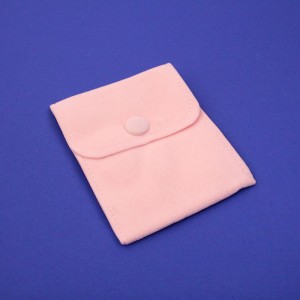 Подарочный мешочек бархатный, розовый, С14102