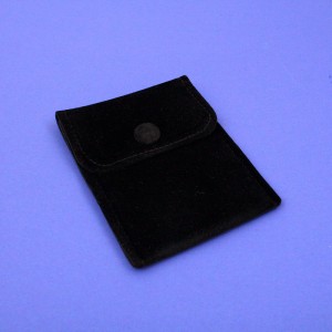 Подарунковий мішечок оксамитовий, чорний, С14104