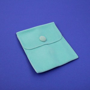 Подарунковий мішечок оксамитовий, блакитний, С14105