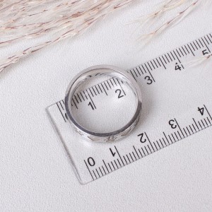 Кольцо женское из стали "Лапы" , С14345