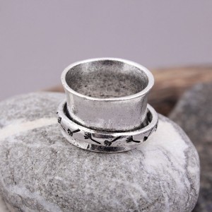 Женское кольцо спиннер "Кульбаби", С14561