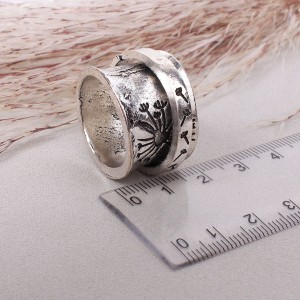 Женское кольцо спиннер "Кульбаби", С14561